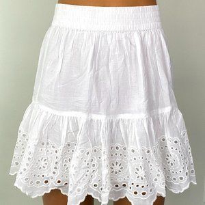 White Flow Skirt